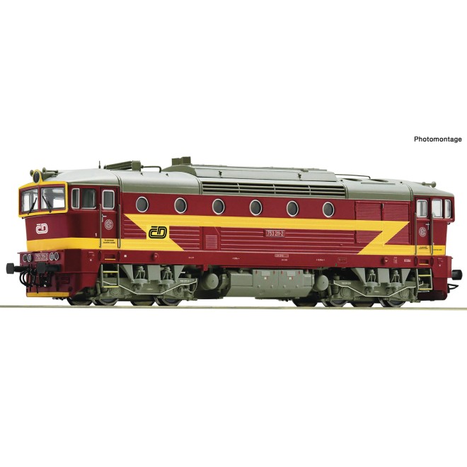 Roco 7310088 - Diesellok 753 211 CD DC-Snd.