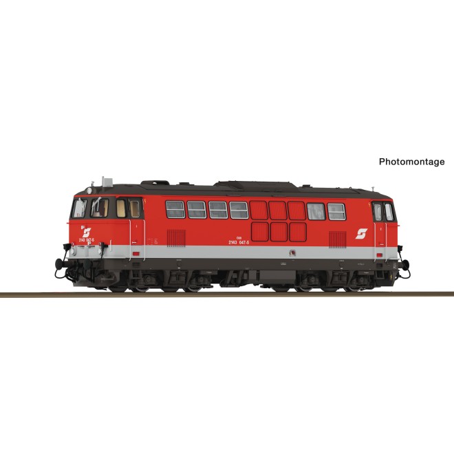 Roco 7310092 - Diesellok Rh 2143 ÖBB DC-Snd.