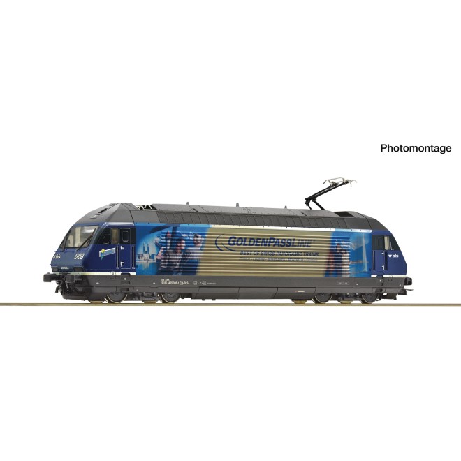 Roco 7520172 - E-Lok Re 465 Goldenpass BLS AC-Snd