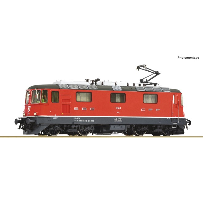 Roco 7520222 - E-Lok Re 4/4 rot SBB AC-Snd.