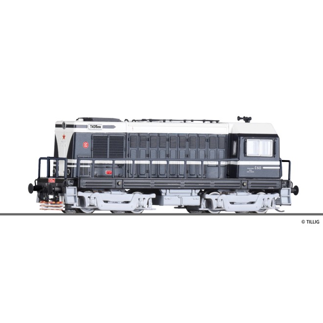 Tillig 05621 - Diesellokomotive T 435.0 der ČSD