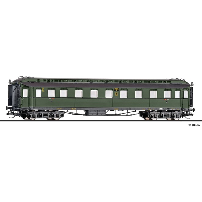 Tillig 12015 - Reisezugwagen 3. Klasse C4ü der DRG, 2. Betriebsnummer