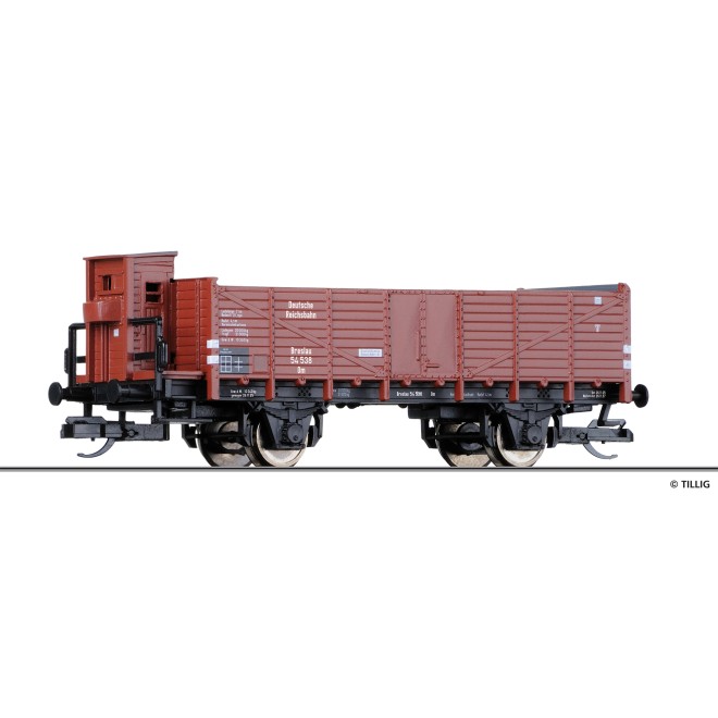 Tillig 14298 - Offener Güterwagen Om Breslau der DRG