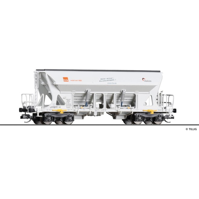Tillig 15336 - Selbstentladewagen Faccns der HVLE / Holcim
