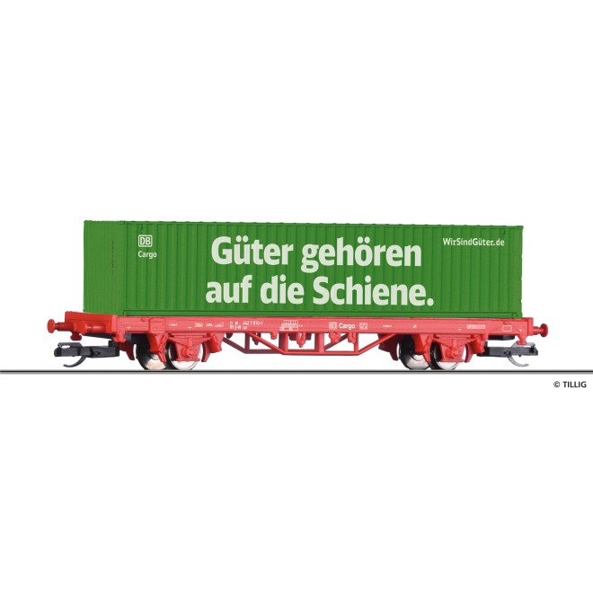 Tillig 17487 - START-Containertragwagen Lgs der DB AG