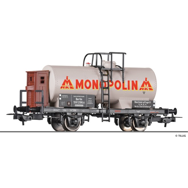 Tillig 77078 - Kesselwagen der Reichskraftsprit GmbH, eingestellt bei der DRG