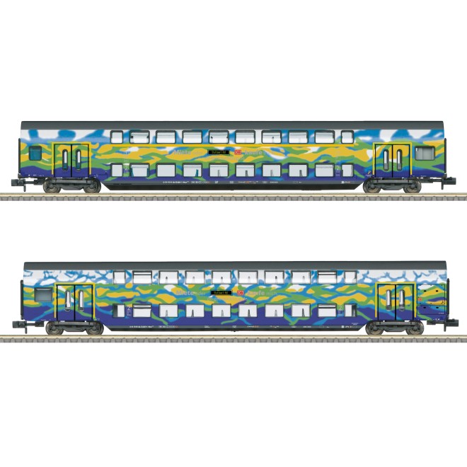 Minitrix 18298 - Doppelstockwagen-Set Touristi