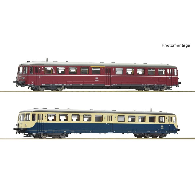 Fleischmann 7760019 - Akkutriebwagen 515 537-9 mit Steuerwagen, DB