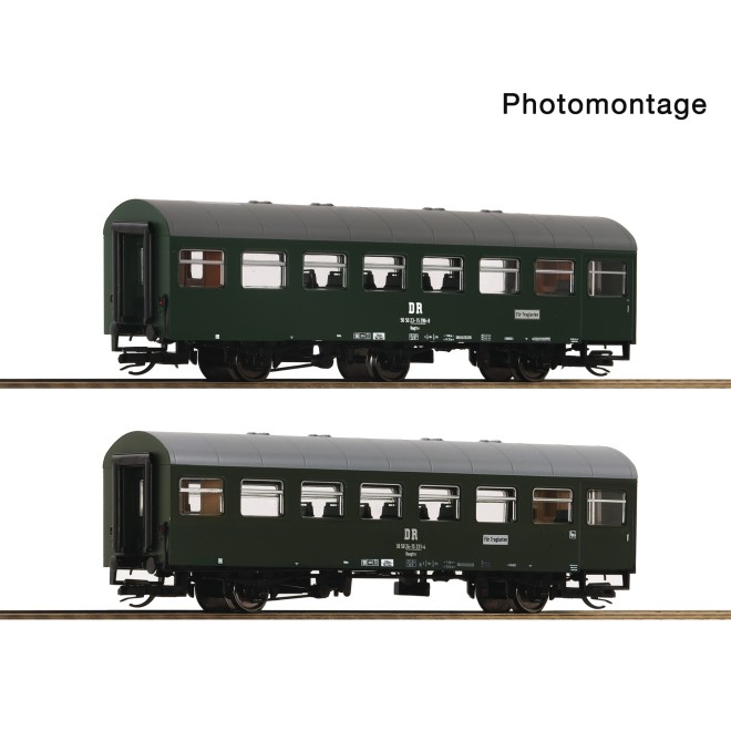 Roco 6280065 - 2-tlg. Set 2: Rekowagen, DR
