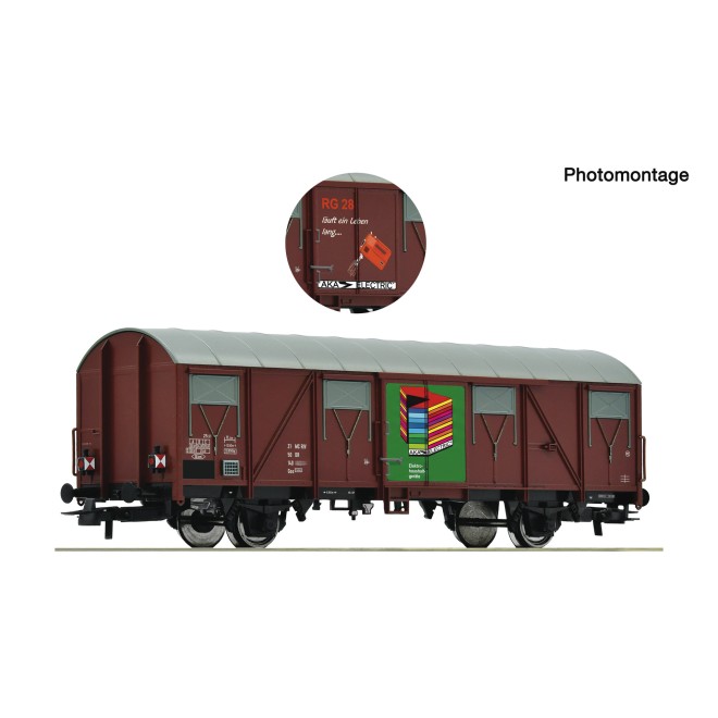 Roco 76608 - Gedeckter Güterwagen, DR