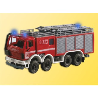 Viessmann 1125 - H0 Feuerwehr Löschwagen mit 3 Blaulichtern, Funktionsmodell - ersetzt 28255 - Messepreis