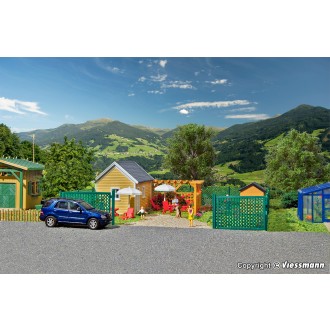 Kibri 38659 - Gartenhaus zur Laubenkolonie - Messepreis