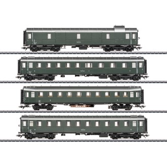 Märklin 42525 - Reisezugwagen-Set zur Dampflok 12.11