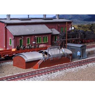 Vollmer 45771 - H0 Besandungsbunker mit Wellblechhütte - Messepreis