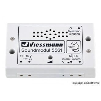 Viessmann 5561 - Soundmodul Schlechte Manieren (Rülpsen und Pupsen) - Messepreis
