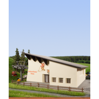 Brawa 6343 - Hahnenkammbahn Gebäudesatz