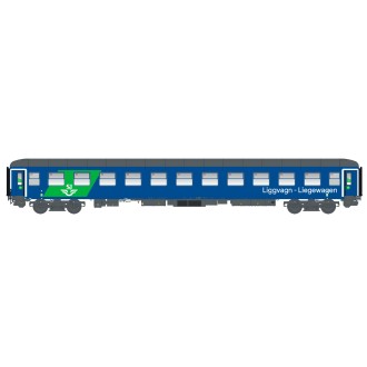 LS Models LS58512 - Liegewagen Bvcmz 248.5 SJ, Ep.VI