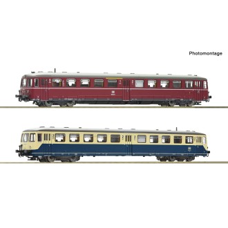 Fleischmann 7760019 - Akkutriebwagen 515 537-9 mit Steuerwagen, DB