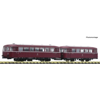 Fleischmann 7770021 - Schienenbus-Garnitur 795 313-7 mit Beiwagen BR 995, DB
