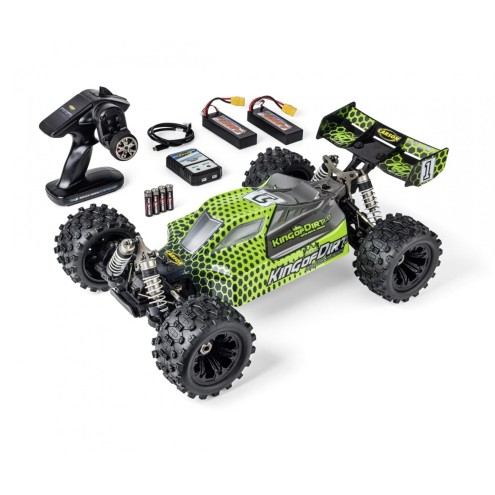 Carson 500409095 - 1:8 King of Dirt 2.0 100% RTR grün