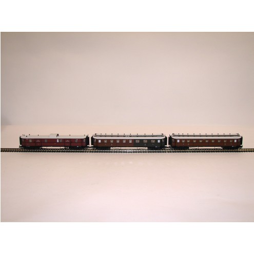 Tillig 01070 - Reisezugwagenset „Preußischer Schnellzug“ der K.P.E.V.