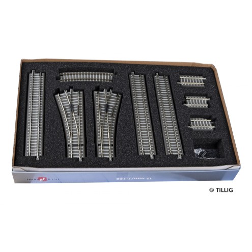 Tillig 01833 - Gleiserweiterungsset „Bettungsgleis“