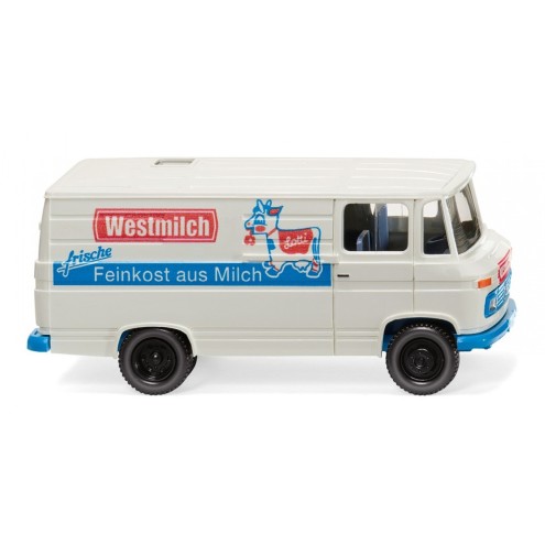 Wiking 027058 - MB L 406 Kastenwagen "Westmilch"
