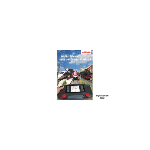 Märklin 03092 - "Digital fahren mit der Central Station 3" in englischer Sprache