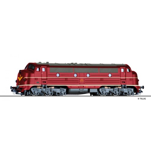 Tillig 04545 - Diesellokomotive Reihe MY der DSB, Ep. III