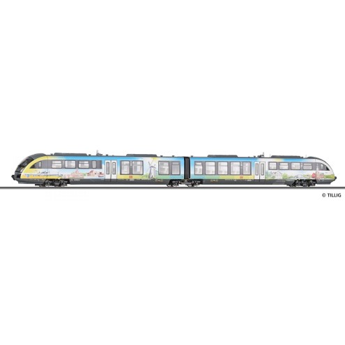 Tillig 04889 - Triebwagen „MV tut gut“ der DB AG