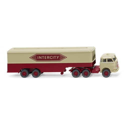 Wiking 051325 - Koffersattelzug (MAN Pausbacke) "Intercity"