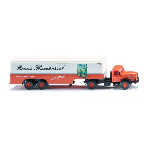 Wiking 051326 - Koffersattelzug (Henschel) "Bruns"
