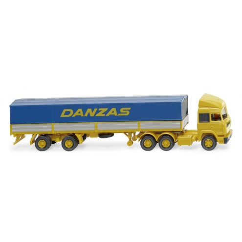 Wiking 051703 - Pritschensattelzug (Iveco) "Danzas"
