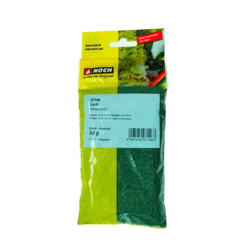 Noch 07146 - Laub dunkelgrün, 50 g Beutel