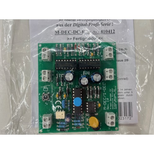 Littfinski 110412 - 4fach Weichen-Decoder DCC für LGB, PIKO G, KATO, TOMIX und ROKUHAN Weichenantriebe aus der Digital-Profi-Serie!