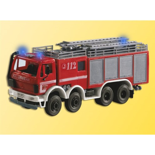 Viessmann 1125 - H0 Feuerwehr Löschwagen mit 3 Blaulichtern, Funktionsmodell - ersetzt 28255