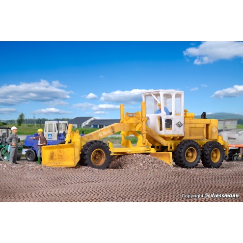 Kibri 11650 - H0 O&K Grader, gelb