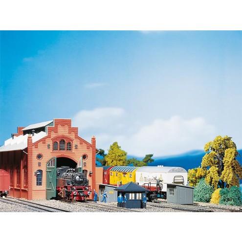Faller 120133 - Lokführer-Wartehaus, 2 Streckenposten