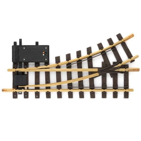 LGB 12150 - Elektrische Weiche links, R1, 30°