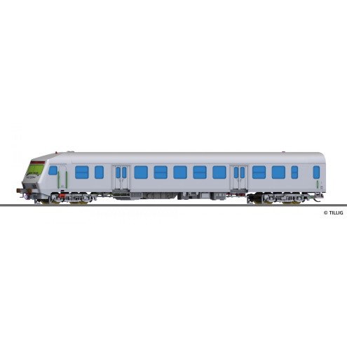 Tillig 12650 - Steuerwagen Bybdzf 482, Bauart Halberstadt, der DB AG, Ep. V -FORMNEUHEIT-