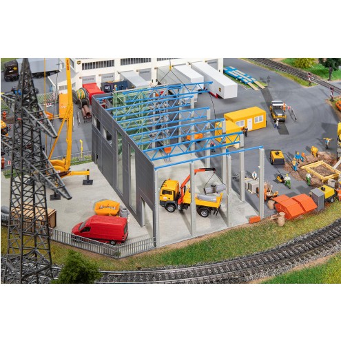 Faller 130892 - Industriehalle im Bau, System