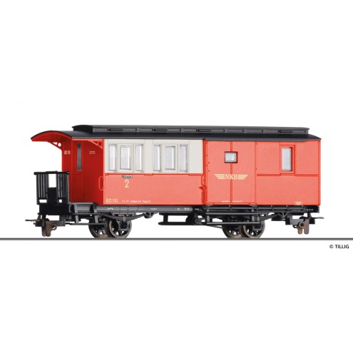 Tillig 13957 - Personenwagen mit Gepäckabteil KBPwi der NKB, Ep. III