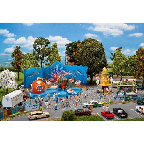 Faller 140341 - Kirmes-Set mit Polyp