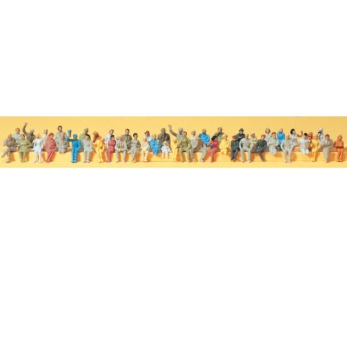Preiser 14400 - Sitzende Reisende