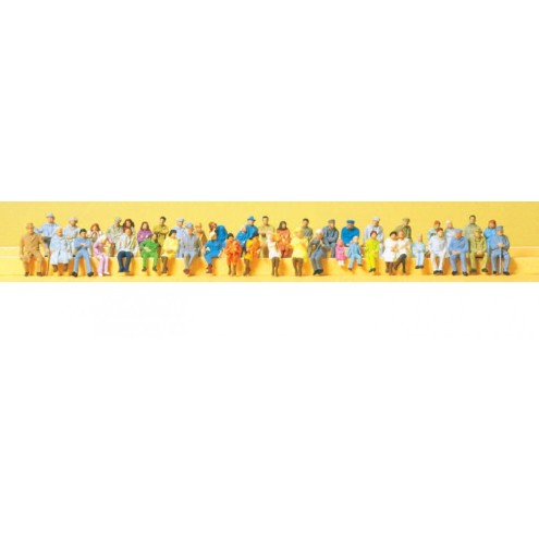 Preiser 14416 - Sitzende Personen