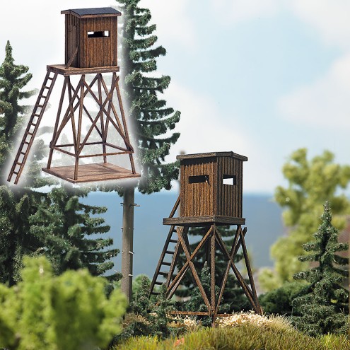 Busch 1469 - Hochsitz aus Echtholz