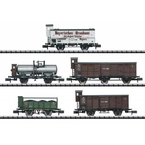Minitrix 15284 - Güterwagen-Set Pfalz