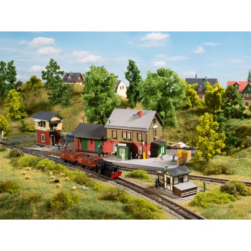 Auhagen 15306 - TT Set Bahnhof Hagenau