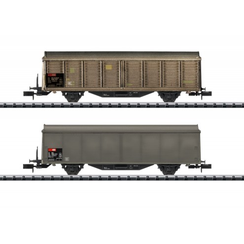 Minitrix 15307 - Schiebewandwagen-Set SBB