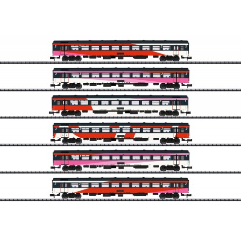 Minitrix 15389 - Schnellzugwagen-Set ICRm